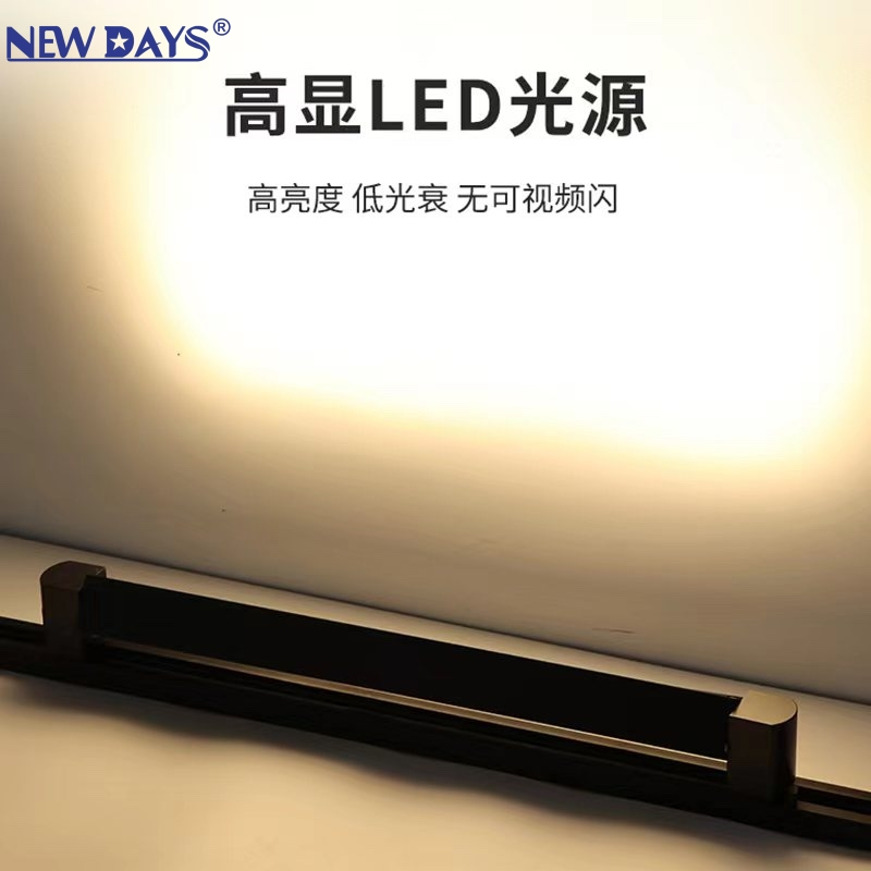 مصابيح خيطية ذات ضغط عالي عالية عالية من طراز LED عابرة للحدود من طراز Newdays، ومصابيح مدارية طويلة القاطعة يمكن التحكم فيها بمصابيح راديوية مدارية مكوّنة بمصابيح مدارية ذات زاوية سقفية Specification image