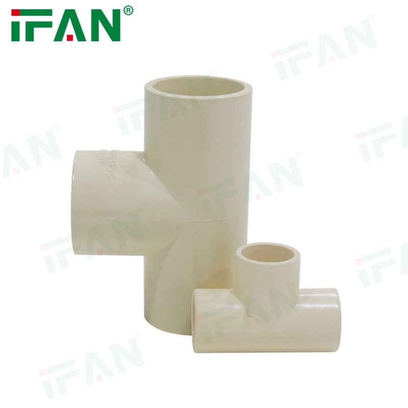 High Pressure SDR-11 CPVC Tee Fitting Water Supply Systems details Picture