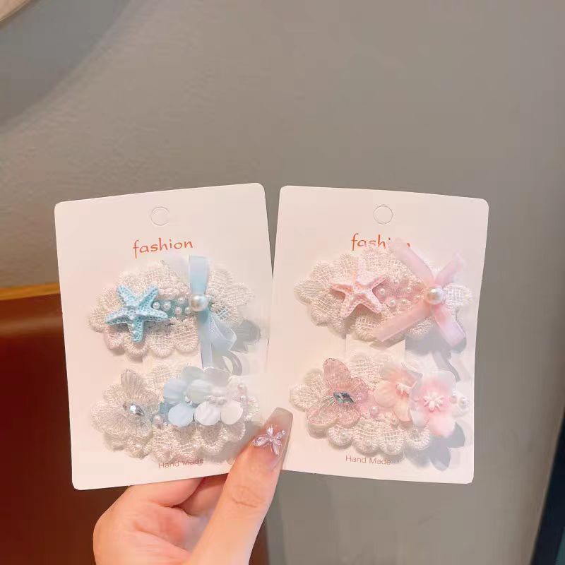 أميرة جميلة، ملكة قوس الشعر مع فتاة دبوس الشعر الجانبي Item Picture