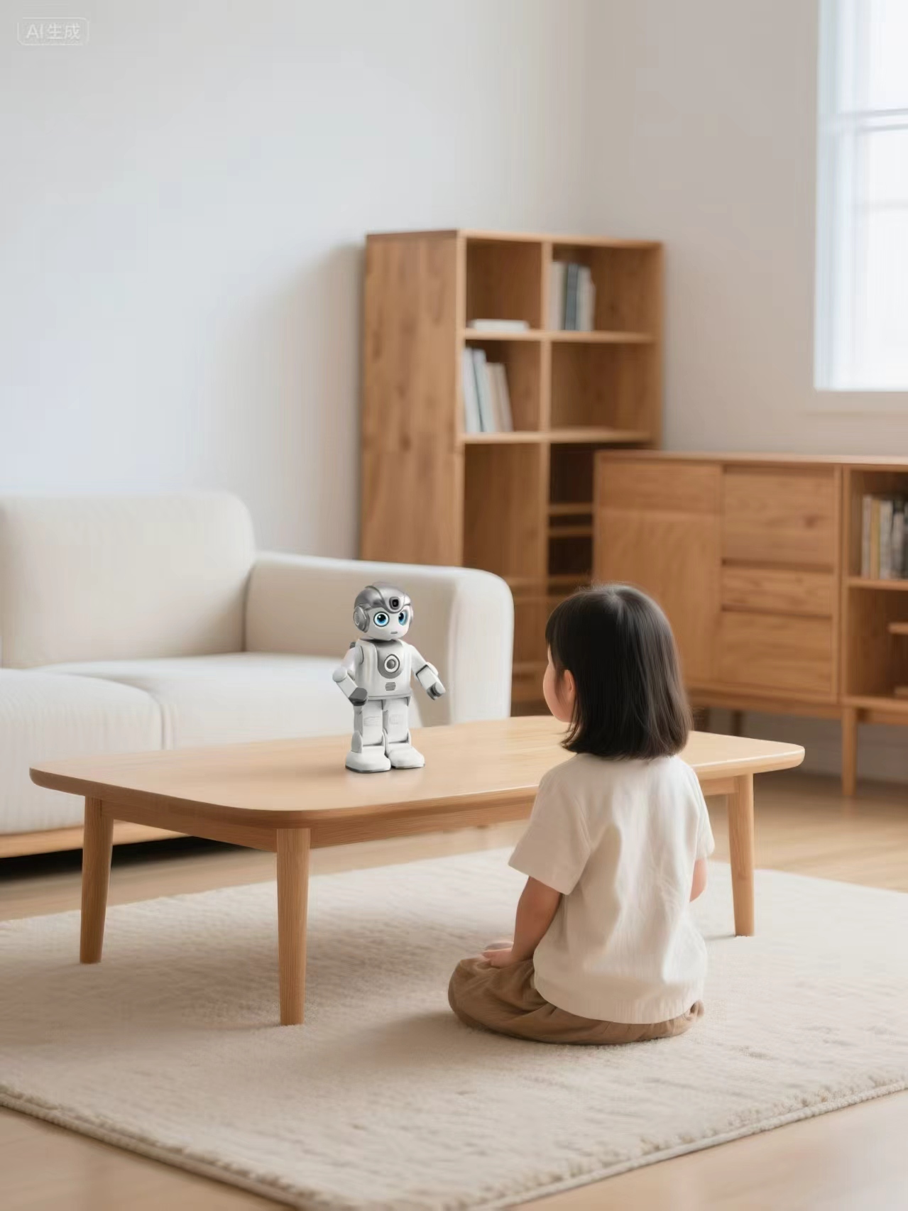 AI Wukong intelligent robot, children's voice dialogue, high-tech programming toy, companion learning, early education robot, AI robot details Picture