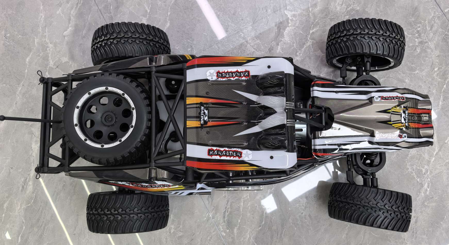Feishen FS fuel vehicle 1:5 remote control fuel vehicle off-road desert truck 4-wheel drive fuel-powered model car Specification image