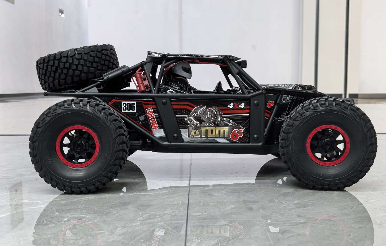 FS Feishen ATOM 1:8RC remote Control 6S Desert Card Brushless waterproof four-wheel drive violent racing high-speed off-road vehicle Specification image