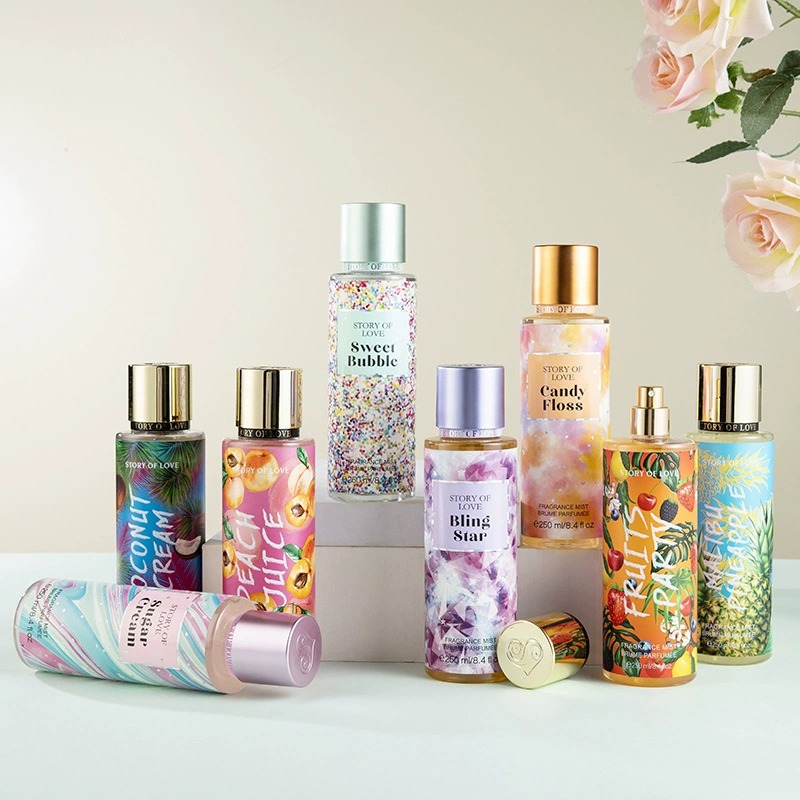 European and American Victorian men's and Women's Perfume 250ml Body Spray Long-lasting Fragrance Spray perfumes, South America