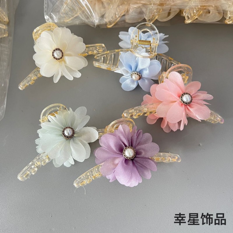 11cm новая цветочная заколка для волос, заколка для фей, подставка для гигантской феи-акулы с модными аксессуарами для головы pic 3