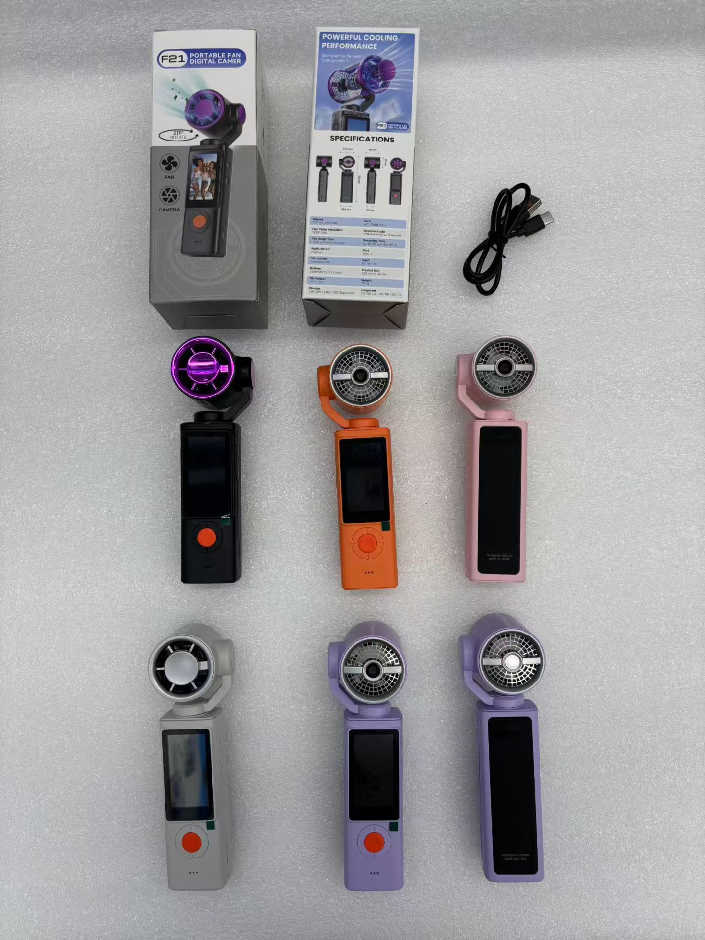 Sports handheld camera, mini pocket video camera, outdoor diving, cycling, full HD recording camera Specification image