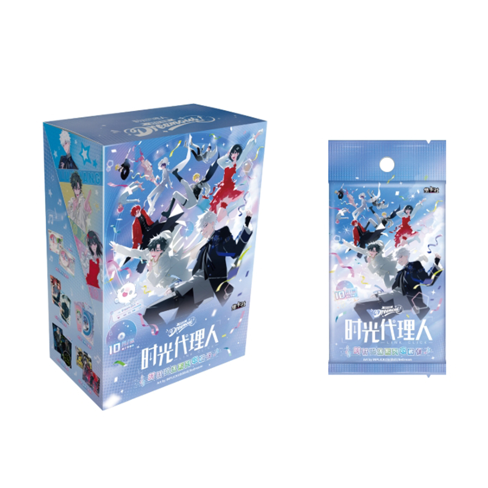 "Time Agent" Animation Hour Hand Escape Music live Series - Collectible Card Cards