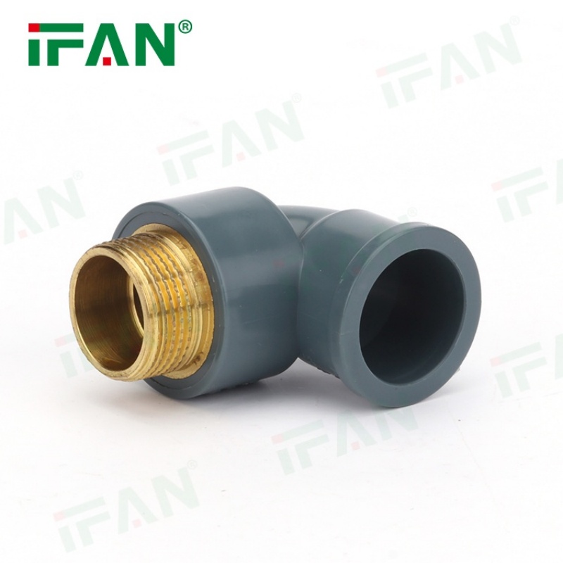 Factory Wholesale CPVC Pipe Fittings Brass Male Elblw details Picture