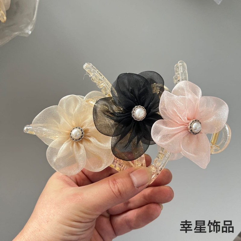 11cm новая цветочная заколка для волос, заколка для фей, подставка для гигантской феи-акулы с модными аксессуарами для головы pic 8