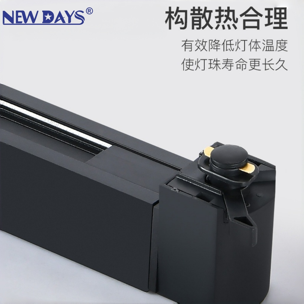 أضواء مدارية ذات ضغط عال عالية من طراز LED من طراز Newdays العابرة للحدود، ومصابيح ذات تركيز متعدد الأبعاد طويلة المدى، ومصابيح مدارية مكيفة بمصابيح دائرية مكسوة بمصابيح دائرية مثبتة على خط الزوايا Specification image