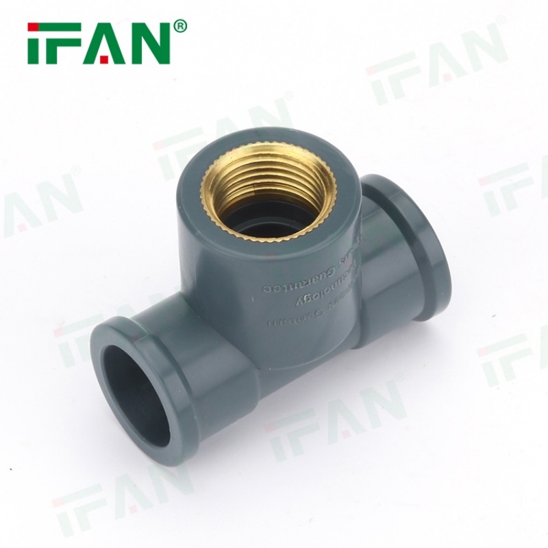Free Sample CPVC Pipe Fittings Brass Female Threaded Tee Item Picture