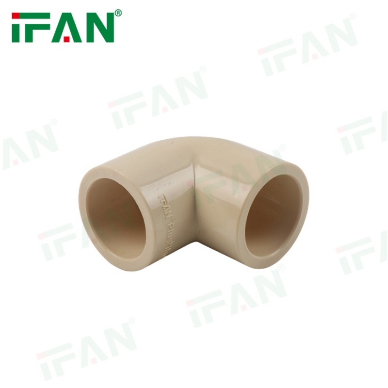 Factory-direct Beige IFAN CPVC Pipe Fitting Elbow