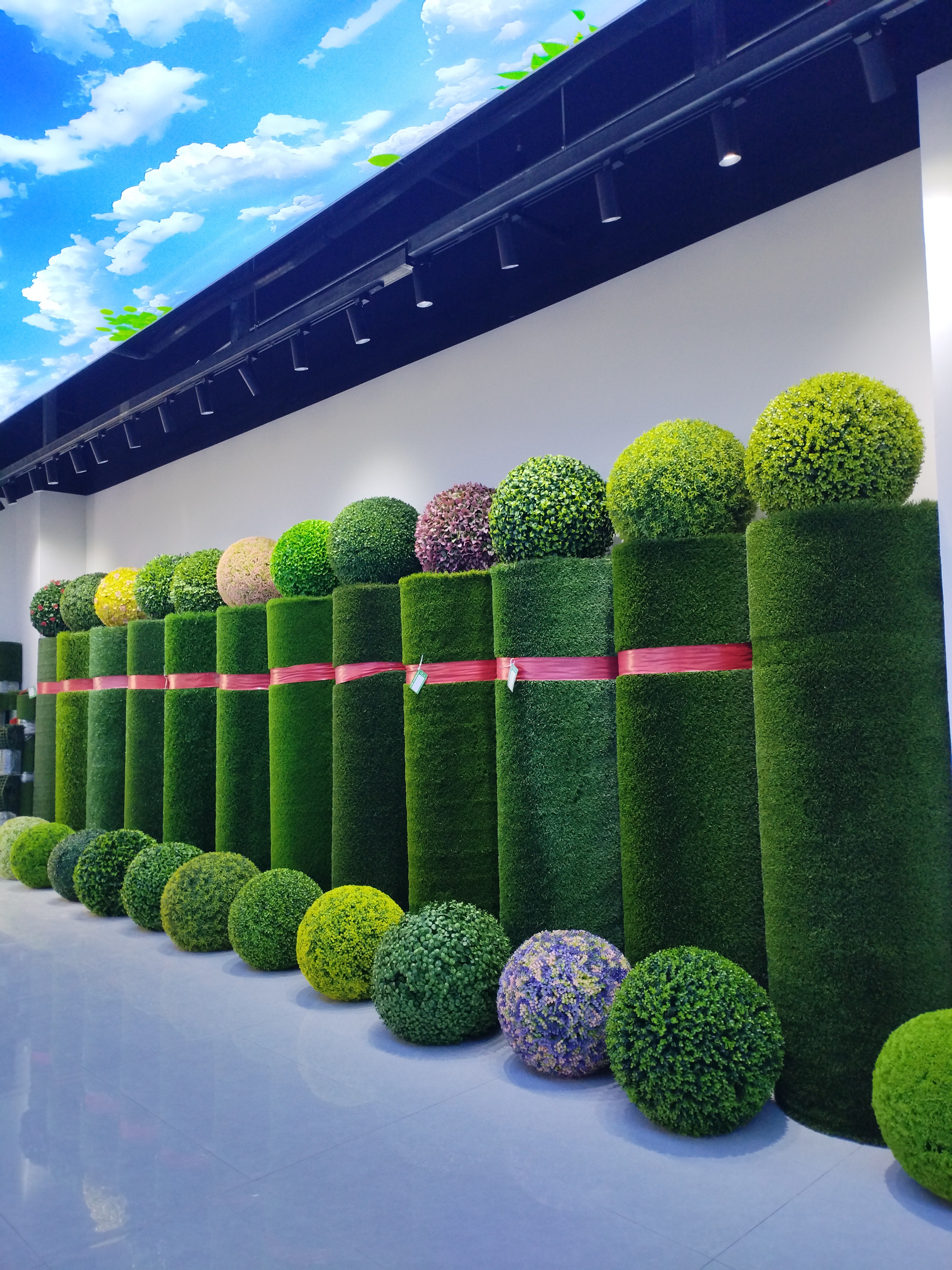 Inventory of artificial turf, export of artificial turf, domestic use of artificial turf, plastic carpets and artificial turf Application Scenario