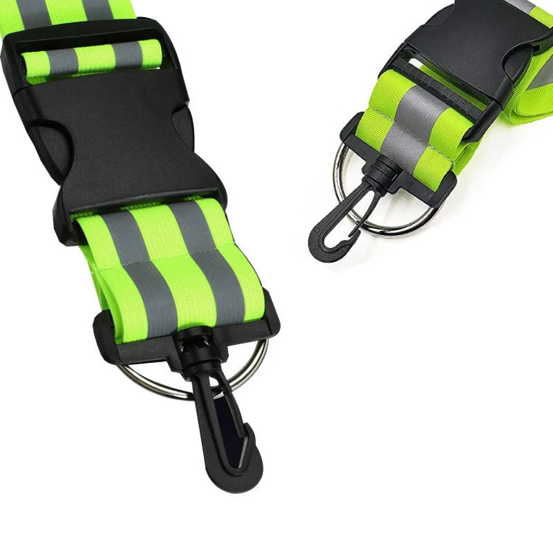 Factory direct sales of reflective back straps, waist straps, arm straps, cycling and night running sports reflective vests, reflective shoulder strap sets, reflective vests, cross-border source reflective belts, night running back straps, reflective vests, cycling reflective vests, printed reflective back straps detail image 4