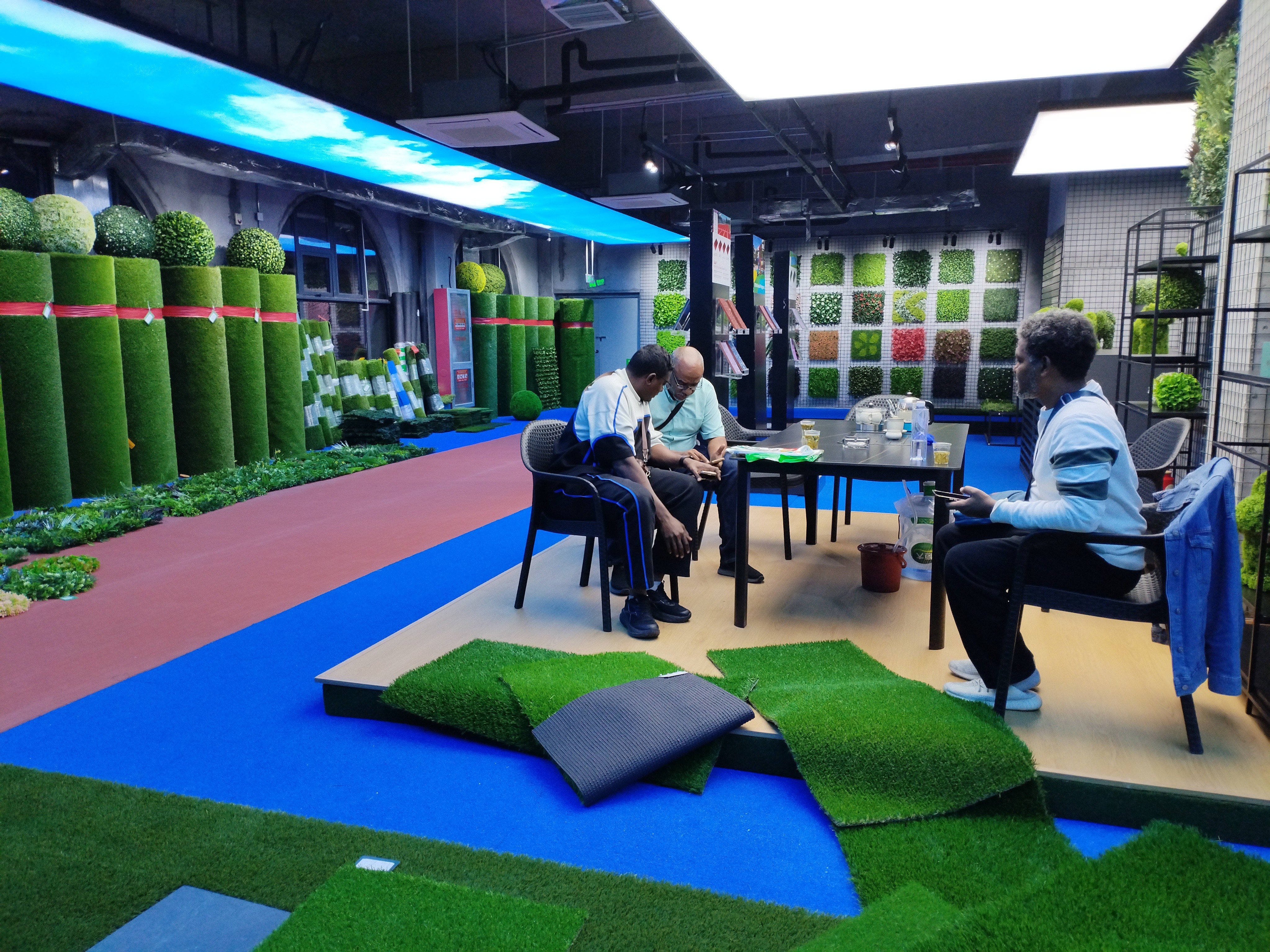 Inventory of artificial turf, export of artificial turf, domestic use of artificial turf, plastic carpets and artificial turf Specification image