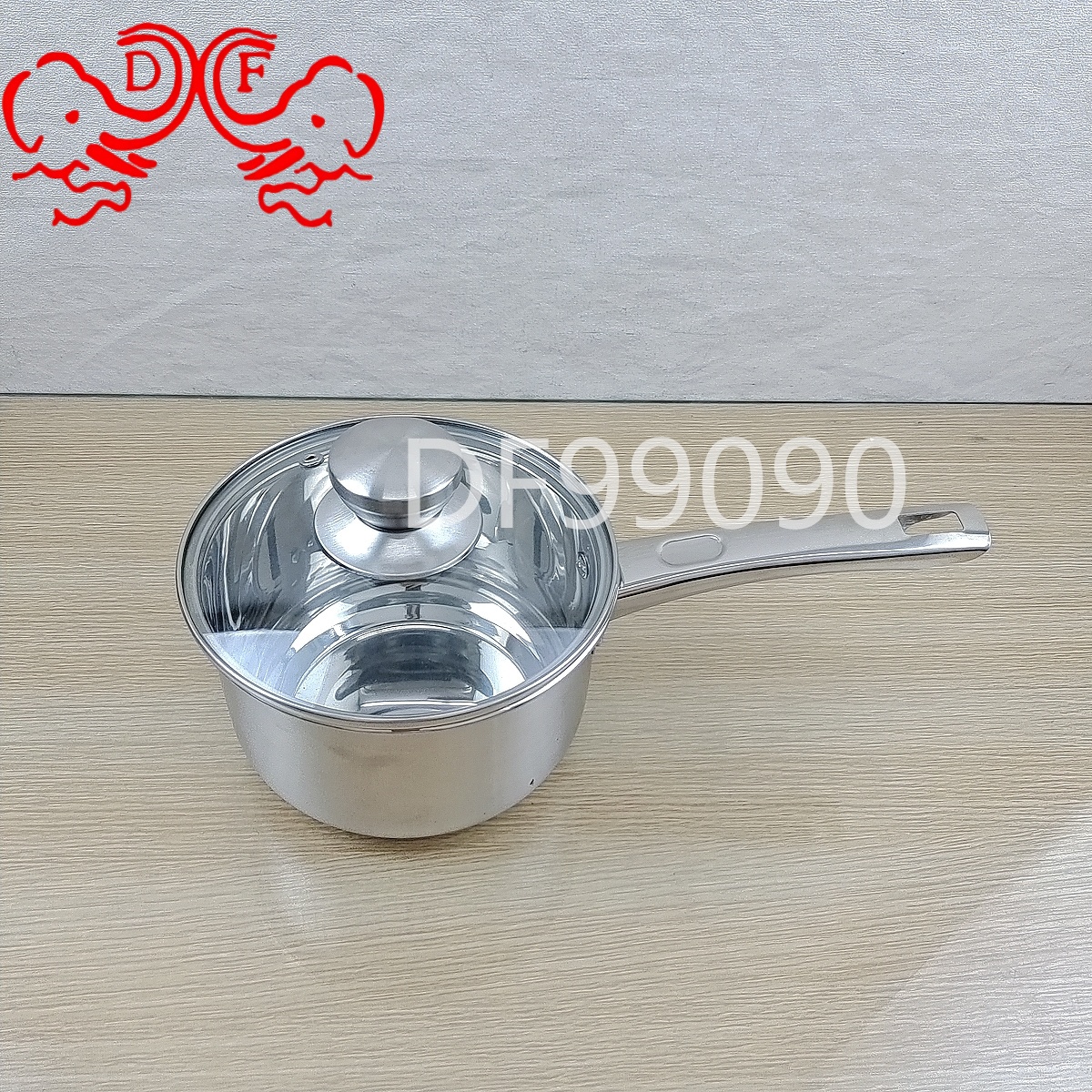 DF99090 stainless steel single-handle milk pot, household small cooking pot, milk pot, steel-handled instant noodle gift milk pot, DF TRADINGHOUSE Application Scenario