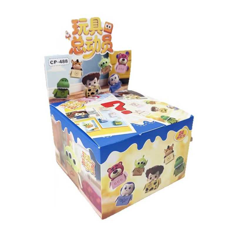Toy Story Cute little blind box, adorable cartoon figurine blind box, high appearance level desktop decoration, trendy toy ornament Item Picture