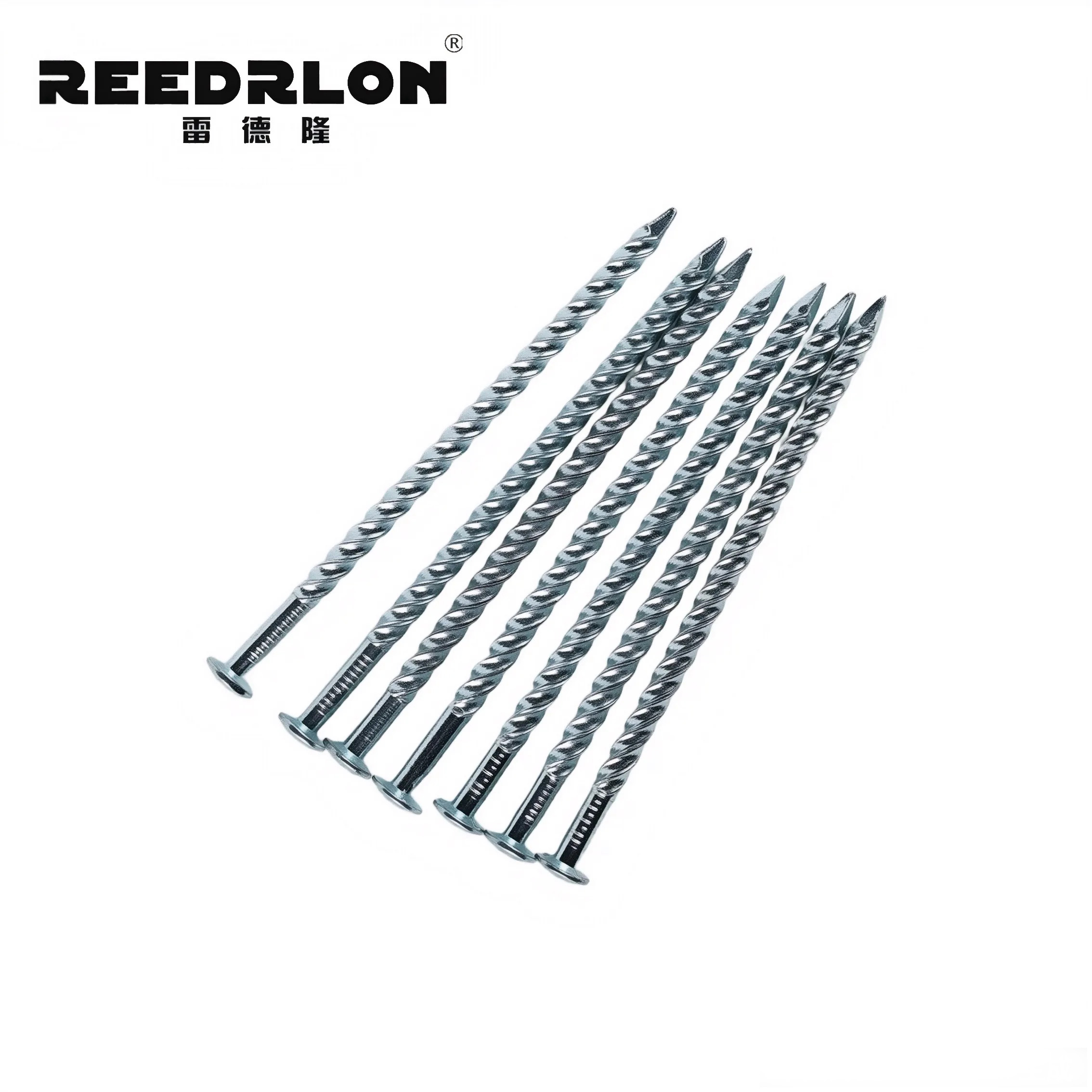 Silver GALVANIZED SCREW NAIL /GALVANIZED SCREW NAIL: Metal fasteners for building decoration Specification image