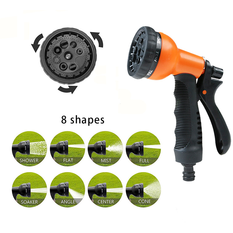 High-pressure telescopic water pipe set, household car wash and flower watering water gun, gardening and garden, stretchable magic hose Application Scenario
