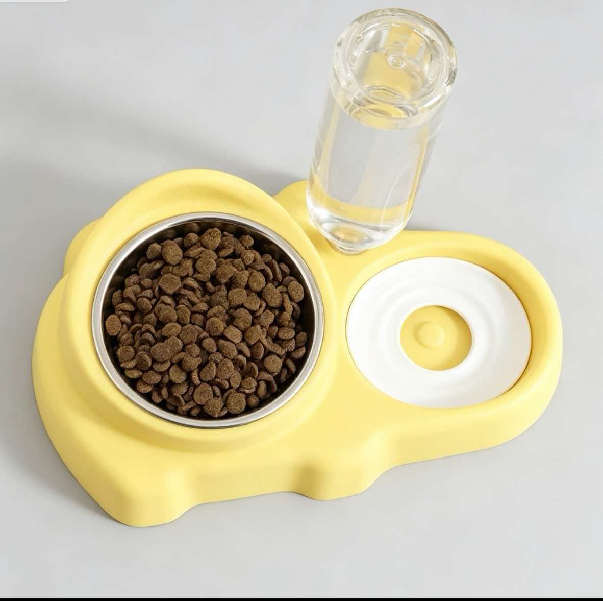 宠物用品/猫粮/宠物喂食器/宠物慢食碗/kitty吸管杯产品图