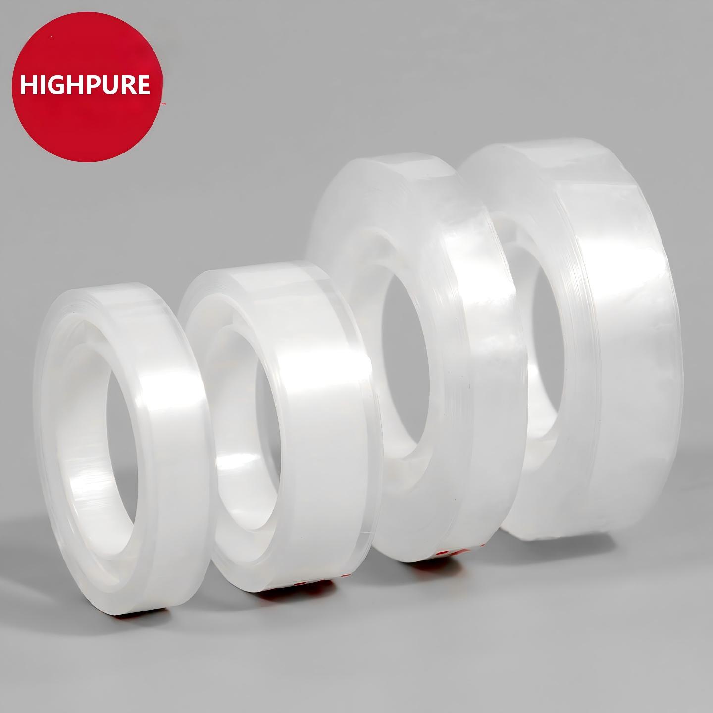 Small transparent tape, narrow and thin tape for students, transparent tape, cutter, office tape, plastic core, stationery tape