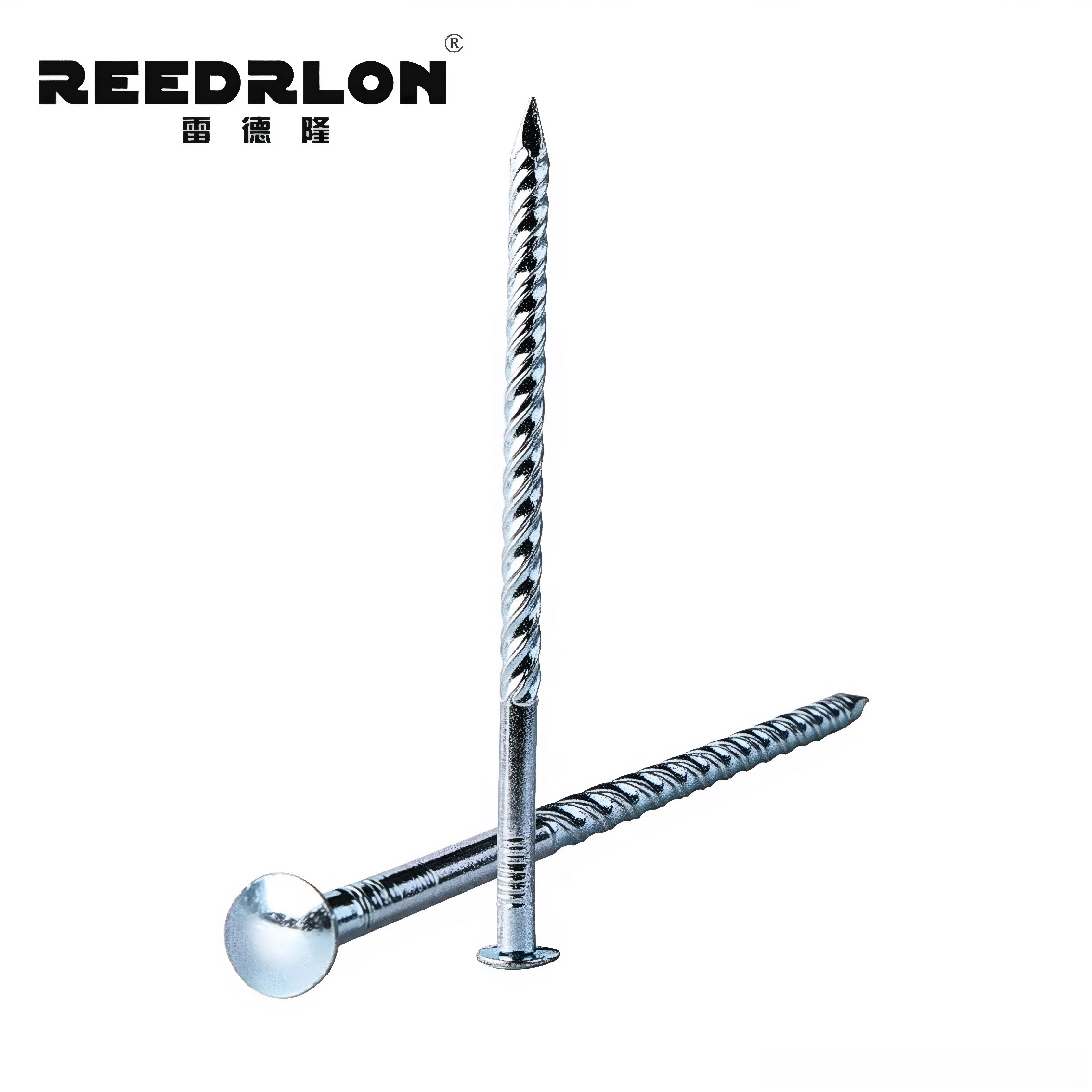 Silver GALVANIZED SCREW NAIL /GALVANIZED SCREW NAIL: Metal fasteners for building decoration Application Scenario