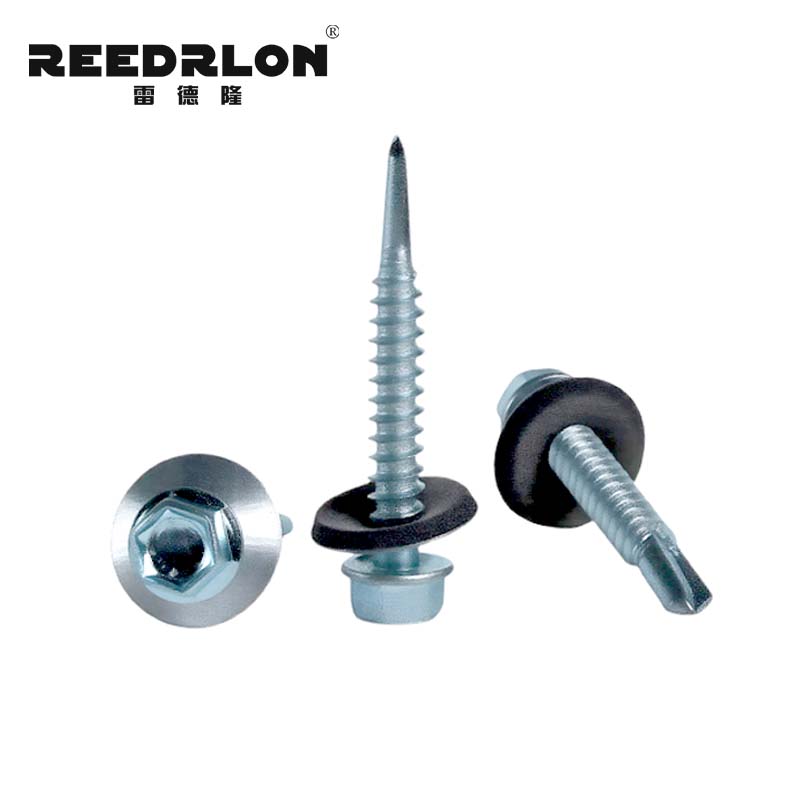 HEXAGONAL DRILLING SCREW with gasket details Picture
