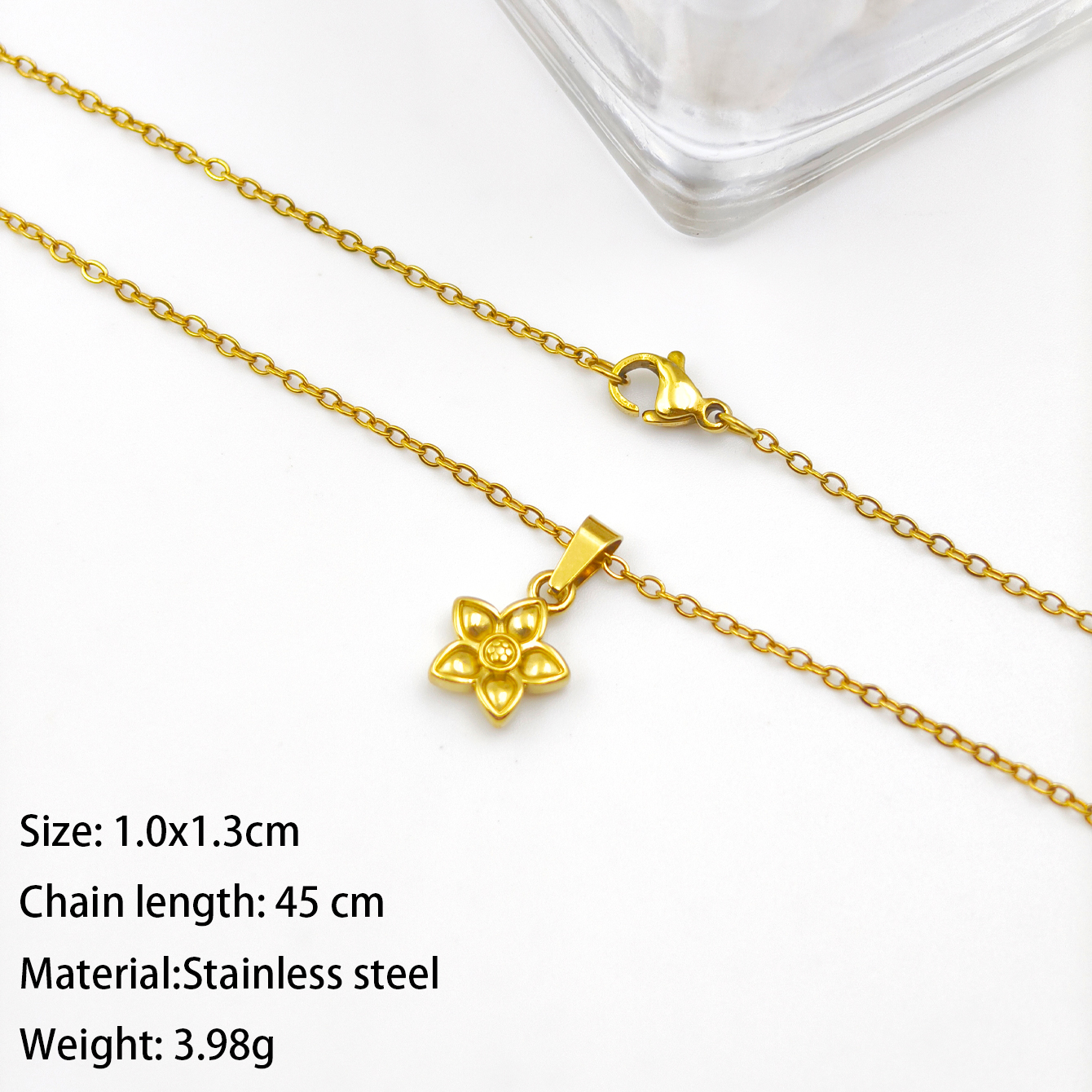 宗教饰品/吊坠/纯沙金/项链女短款民族风/正品沙金男项链白底实物图