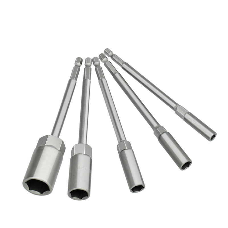 Deepen the sleeve of the air screwdriver, socket head, electric drill, pneumatic, electric screw, electric screwdriver head, lead screw and nut sleeve by 35mm Item Picture