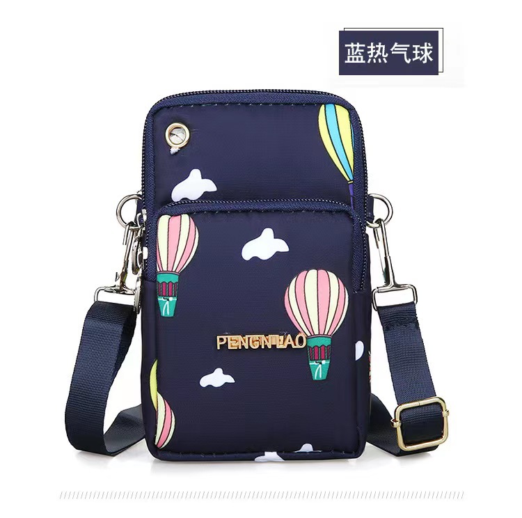 Oxford Cloth mobile phone bag, mini square bag for women, fashionable and versatile, single-shoulder crossbody bag, coin purse, direct supply from the manufacturer undefined