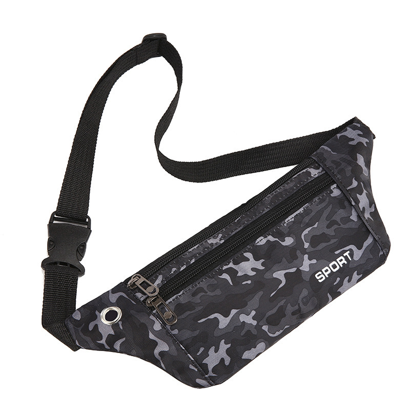 Wholesale sports waist bags, single-shoulder crossbody bags, street vending business wallet bags, large-capacity construction site work mobile phone bags undefined