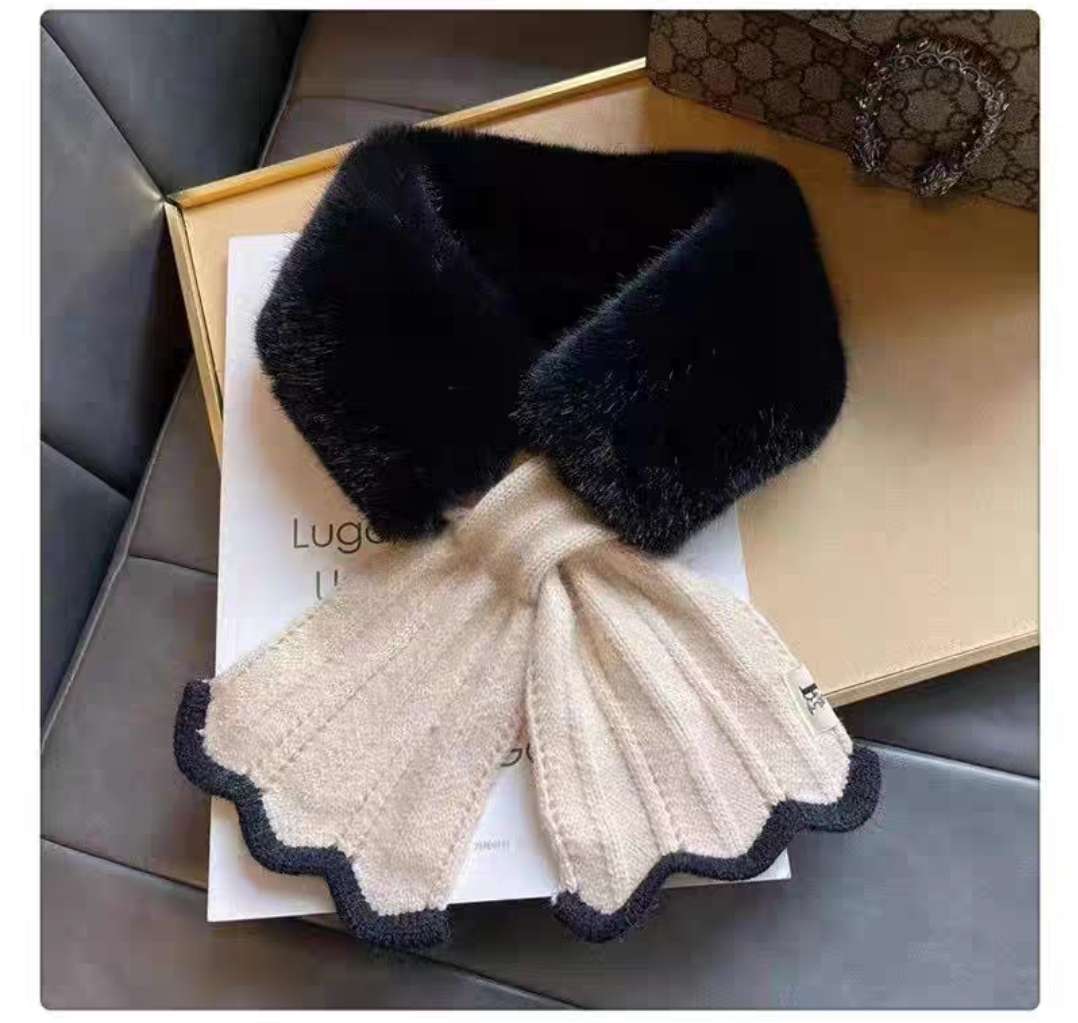 Women's scarves, trendy European and American style shawls, autumn and winter discount promotion season, versatile and casual coat wholesale 9834 Item Picture