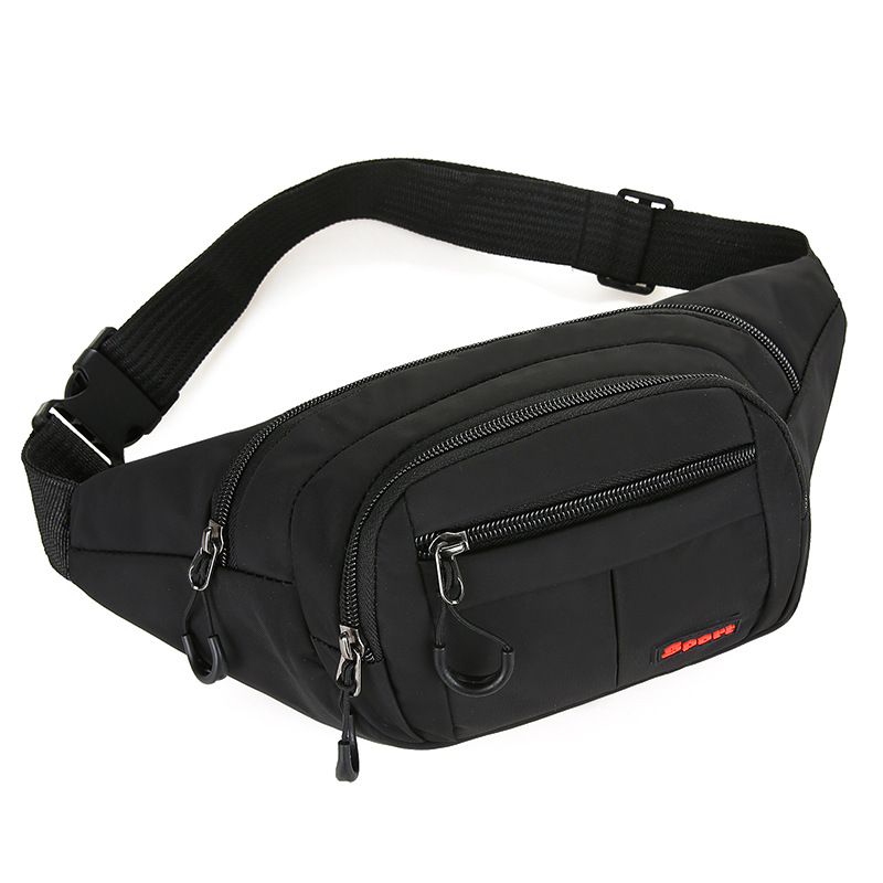 New waterproof waist bag, men's trendy single-shoulder crossbody bag, lightweight and sporty chest bag, women's stall supply undefined