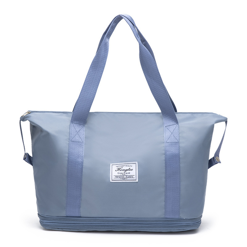 Large-capacity portable short-distance travel sports bag, yoga swimming dry and wet separated double-layer expansion fitness bag undefined