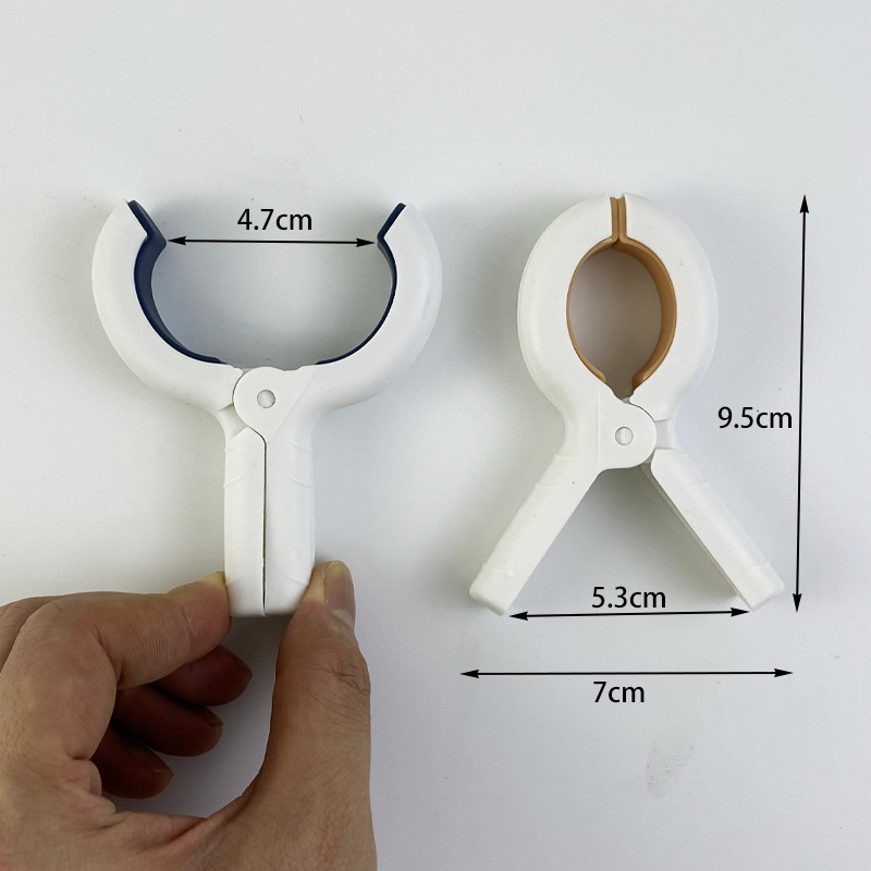 Windproof clips, clothes drying clips, large plastic clips for drying quilts, seamless bed sheet drying, fixed clothes drying, anti-slip undefined