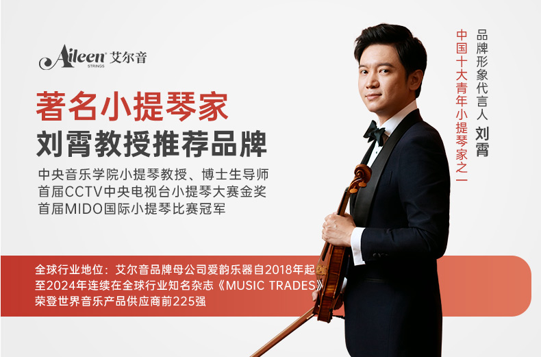 XV17 全尺寸初学者小提琴 云杉枫木 乌木配件 碳纤维拉板 刮筋工艺 附琴盒弓松香套装详情1