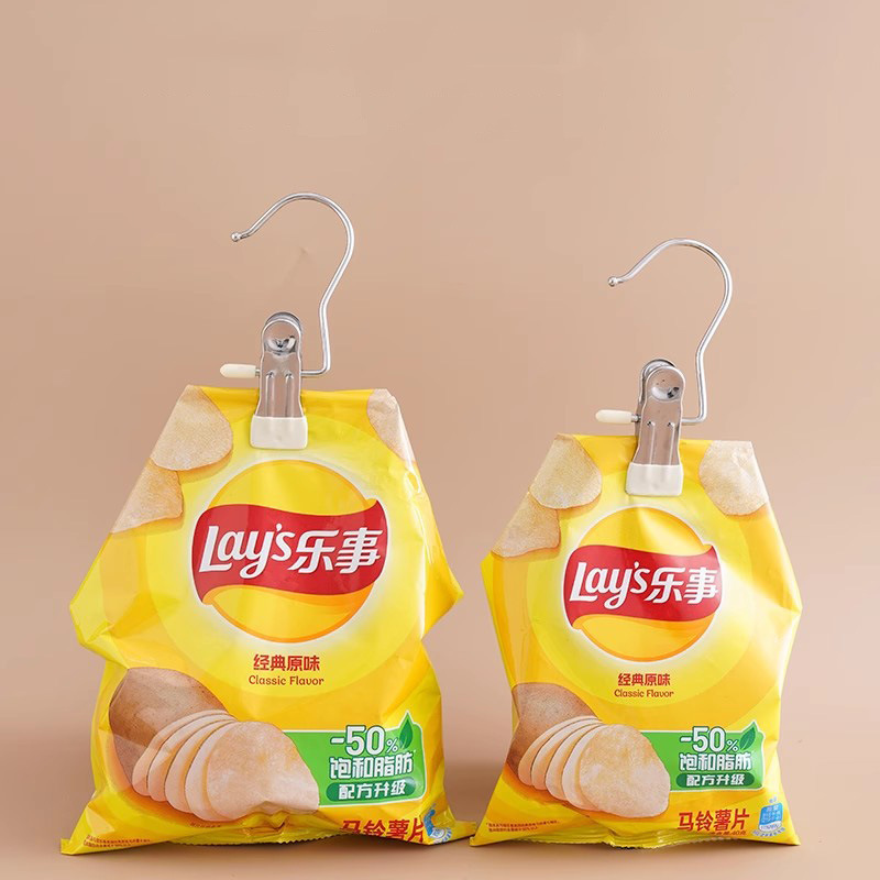 3-shaped clip, multi-functional hook clip, special for trousers, home storage, stainless steel seamless, strong single clothes drying clip Specification image
