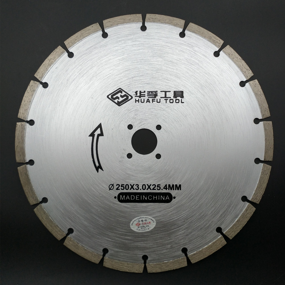 Diamond saw blades 230mm - 250mm, marble blades, stone, marble, concrete, granite cutting blades details Picture