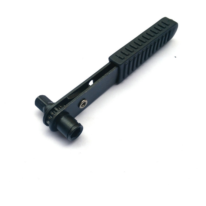 Mini simple quick ratchet wrench 1/4 air batch head screw lever 6.35 Quick socket wrench L-shaped joint rod details Picture