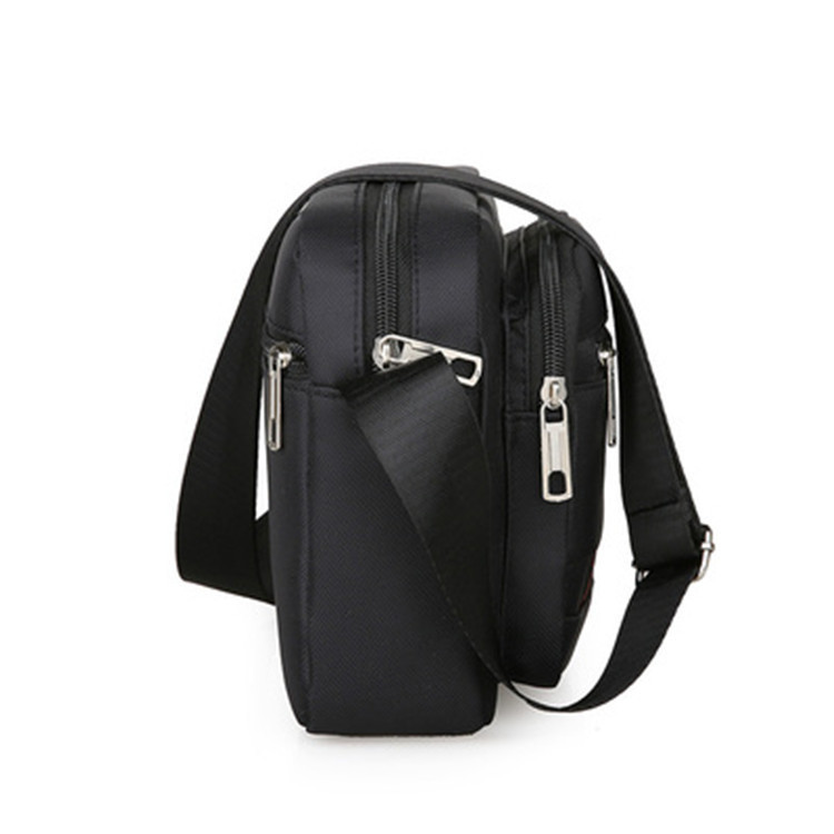 Nylon men's bag, single-shoulder bag, sporty business crossbody bag, waterproof large-capacity men's backpack, trendy men's crossbody bag, casual bag Application Scenario