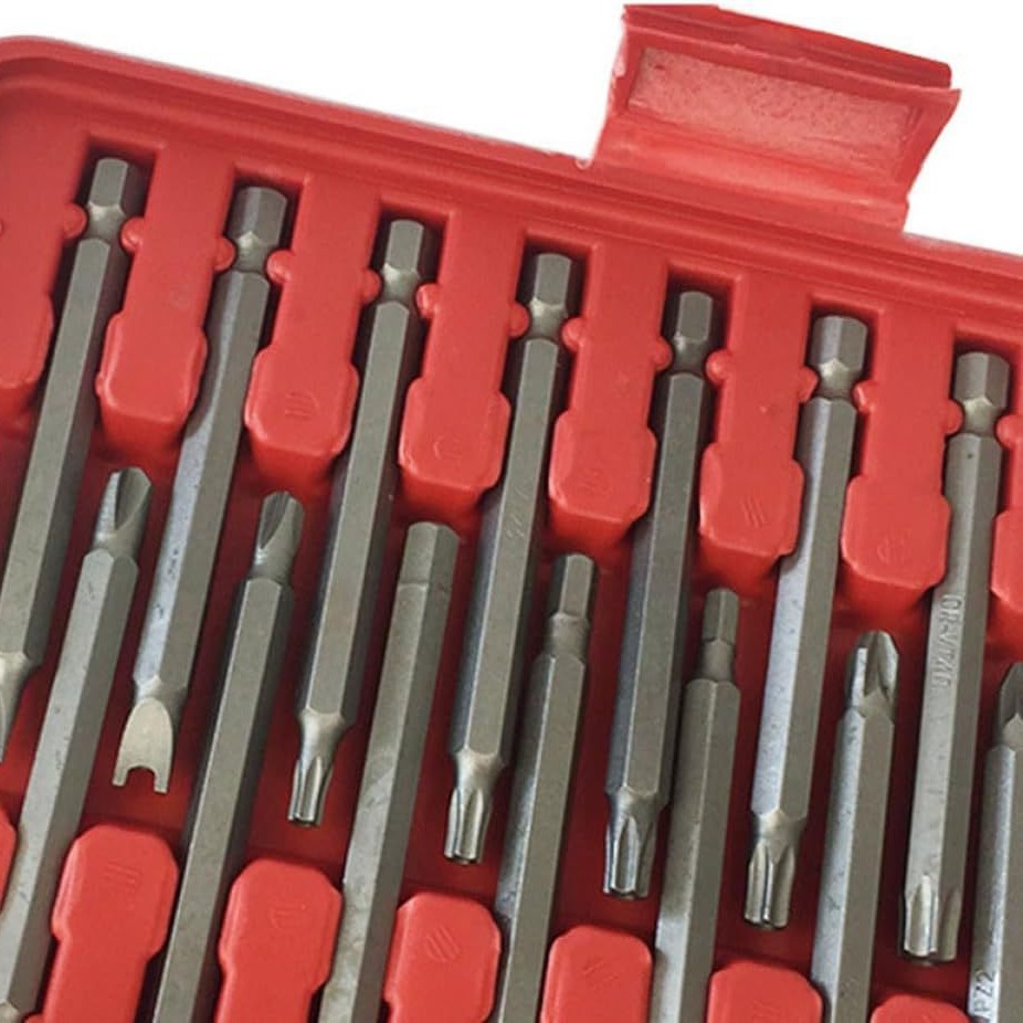 Screw screwdriver bit set, household screwdriver bit set, cross and straight plum blossom screwdriver bit set, tool set screwdriver bit details Picture