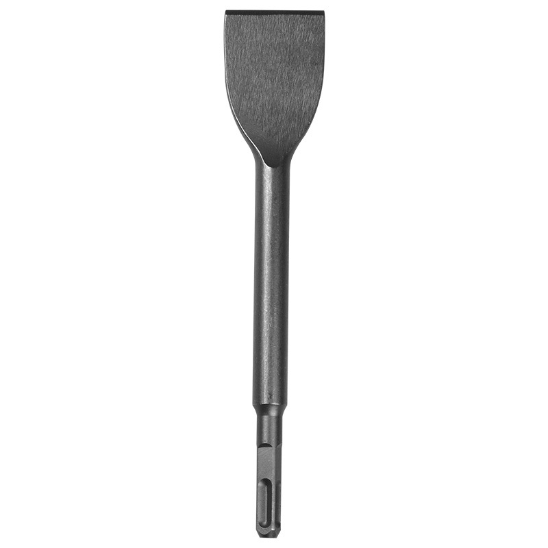 Spring steel 65A long hexagonal five-pit square handle pointed flat chisel, pickaxe, electric hammer, pickaxe head, wall king, concrete grooving Item Picture