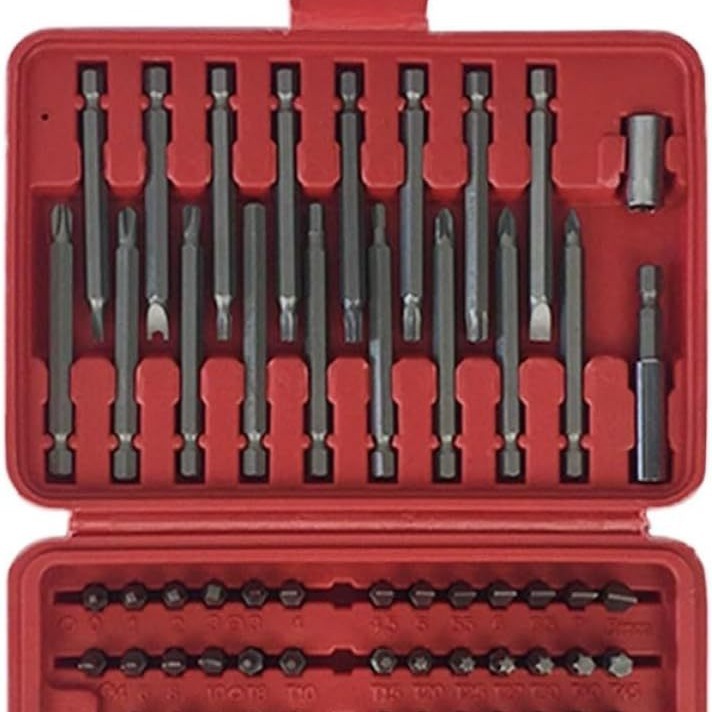 Screw screwdriver bit set, household screwdriver bit set, cross and straight plum blossom screwdriver bit set, tool set screwdriver bit Item Picture