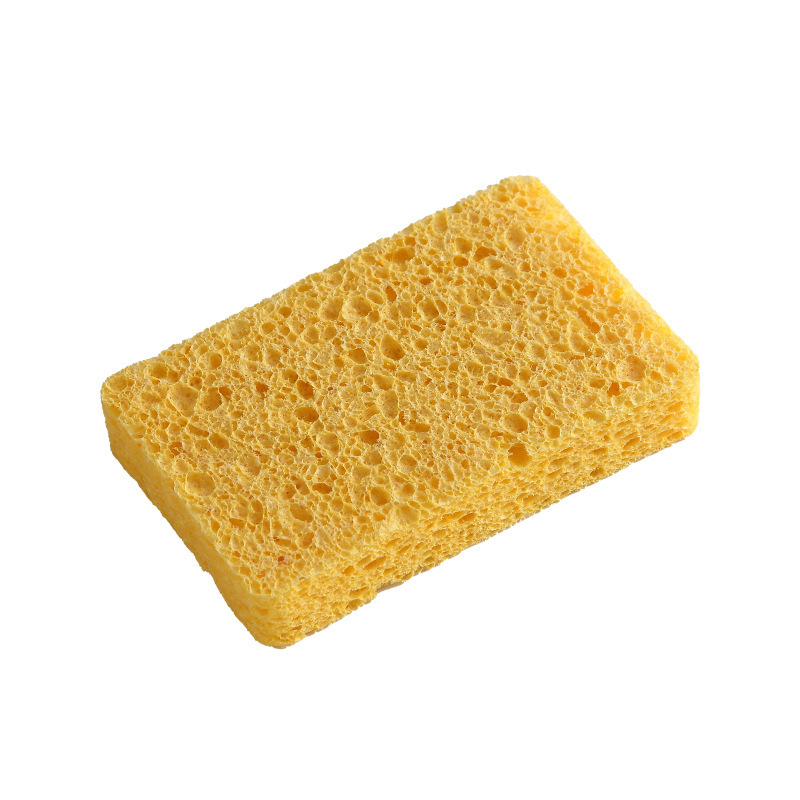 Dishwashing sponge, natural wood pulp cotton, scouring pad, dishwashing cloth, oil-free wood pulp sponge block, water-absorbing magic wipe undefined