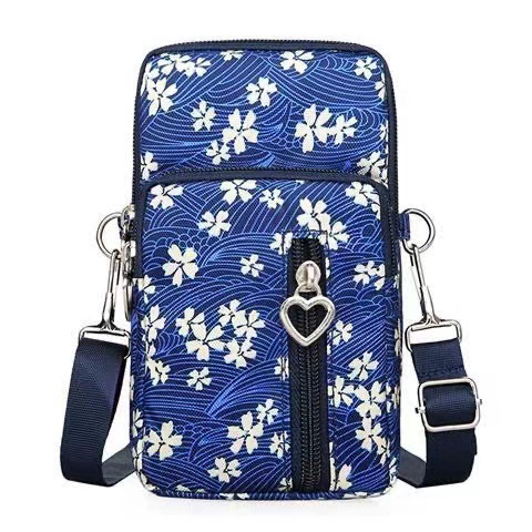 Oxford Cloth mobile phone bag, mini square bag for women, fashionable and versatile, single-shoulder crossbody bag, coin purse, direct supply from the manufacturer undefined