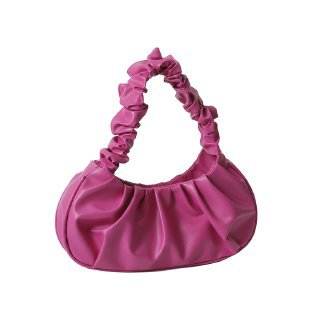 "Bag Girl 2022 New Korean-style single-shoulder dumpling bag, French bag, fashionable cloud bag, pleated hand-held armpit bag. undefined