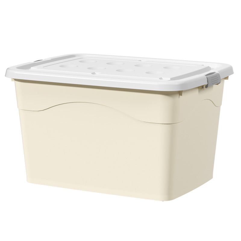 Plastic storage box, extra-large quilt storage box, toy storage box, clothes household organizing box Item Picture