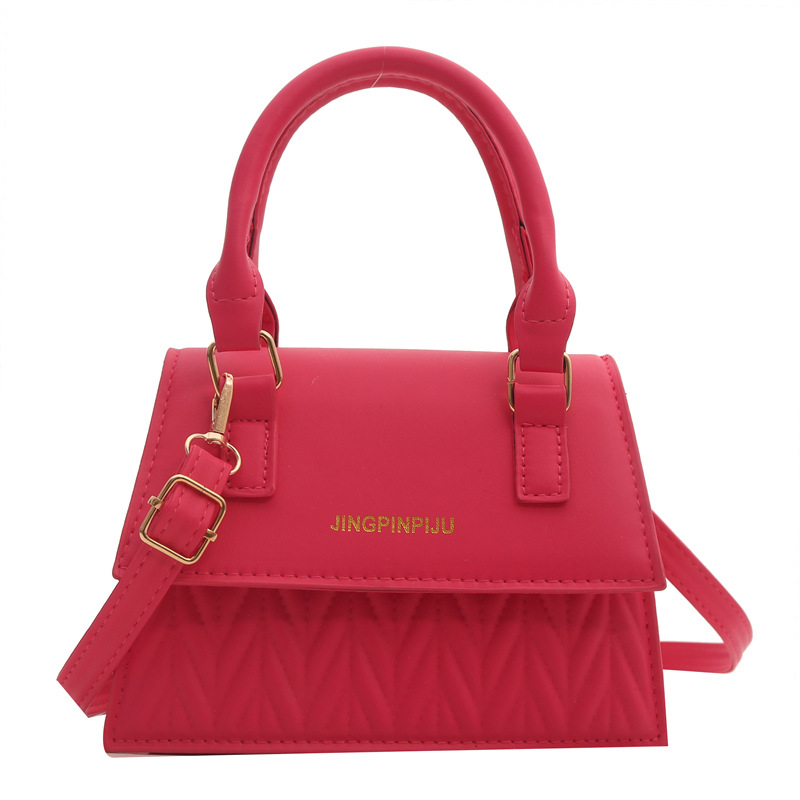 Retro and fashionable diamond-patterned embroidered thread handbag 2024 summer Korean version candy-colored casual bag single-shoulder crossbody bag trend undefined