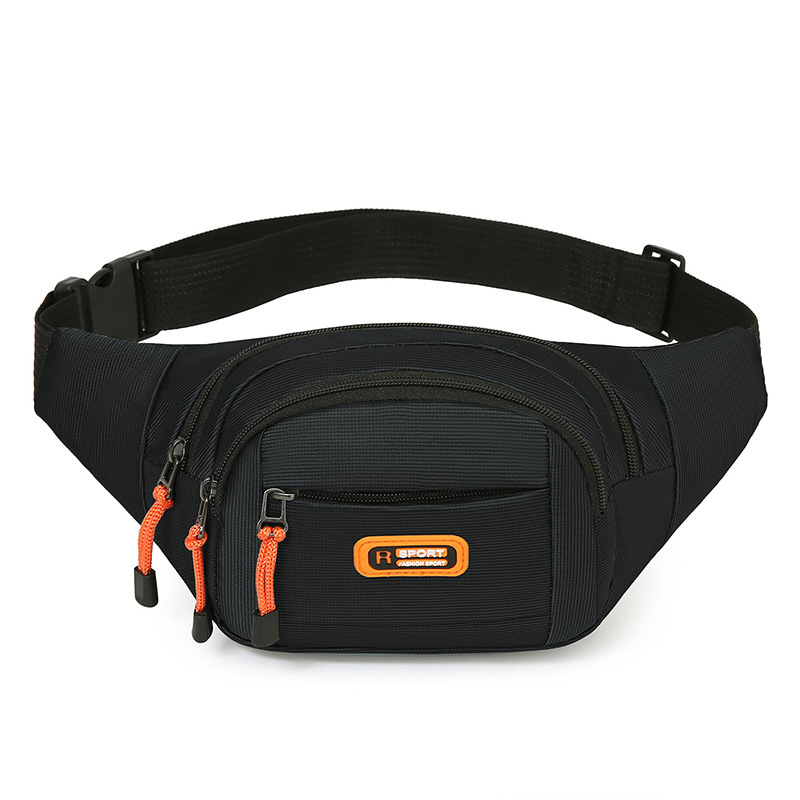 Factory wholesale waterproof waist bags, multi-functional wear-resistant chest bags, outdoor travel mobile phone loose change storage bags undefined