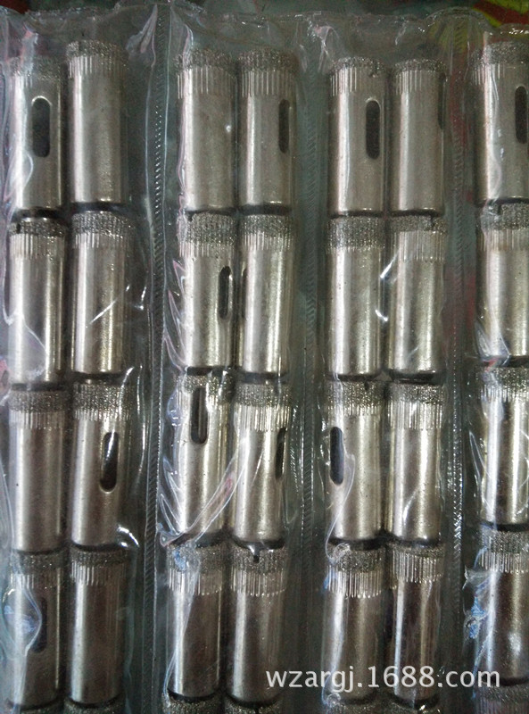普通【玻璃开孔器钻头】 佛珠修圆器 瓷砖扩孔器 电镀金刚石钻头