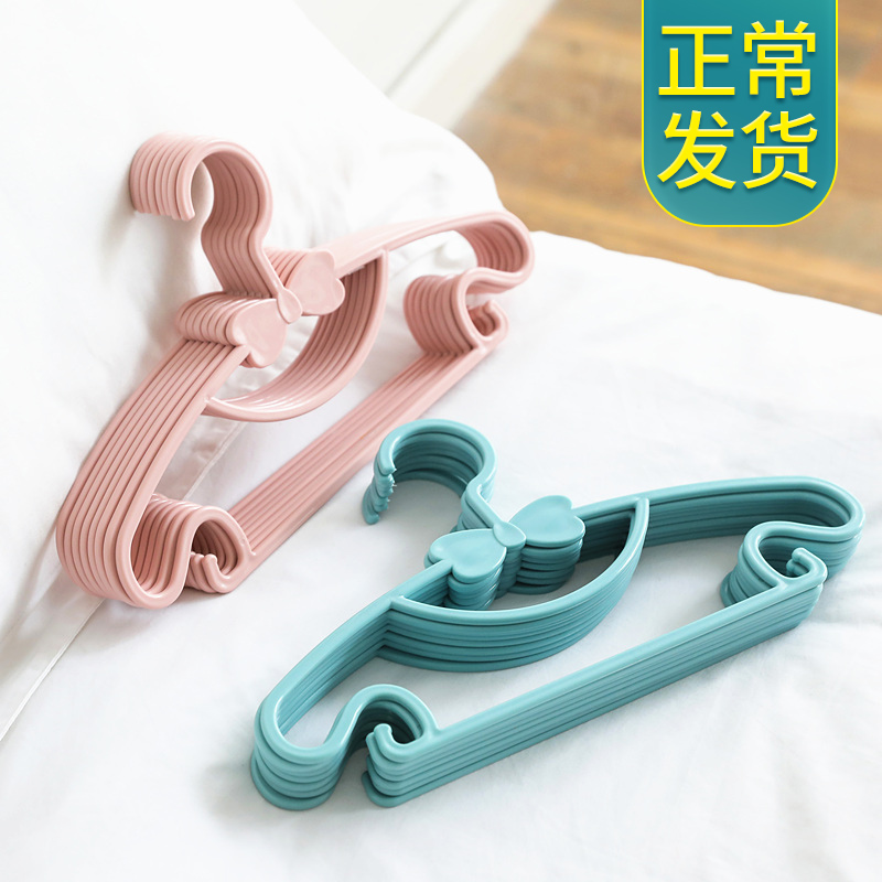 儿童衣架宝宝婴儿凉衣架小伸缩无痕子衣撑阳台省空间家用可折叠 details Picture